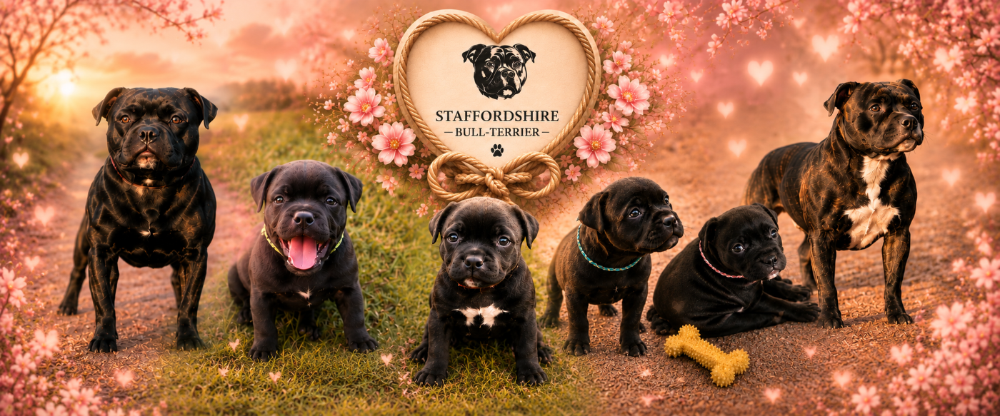Chiot Staffordshire Bull Terrier Du Domaine O'razzia And Rose